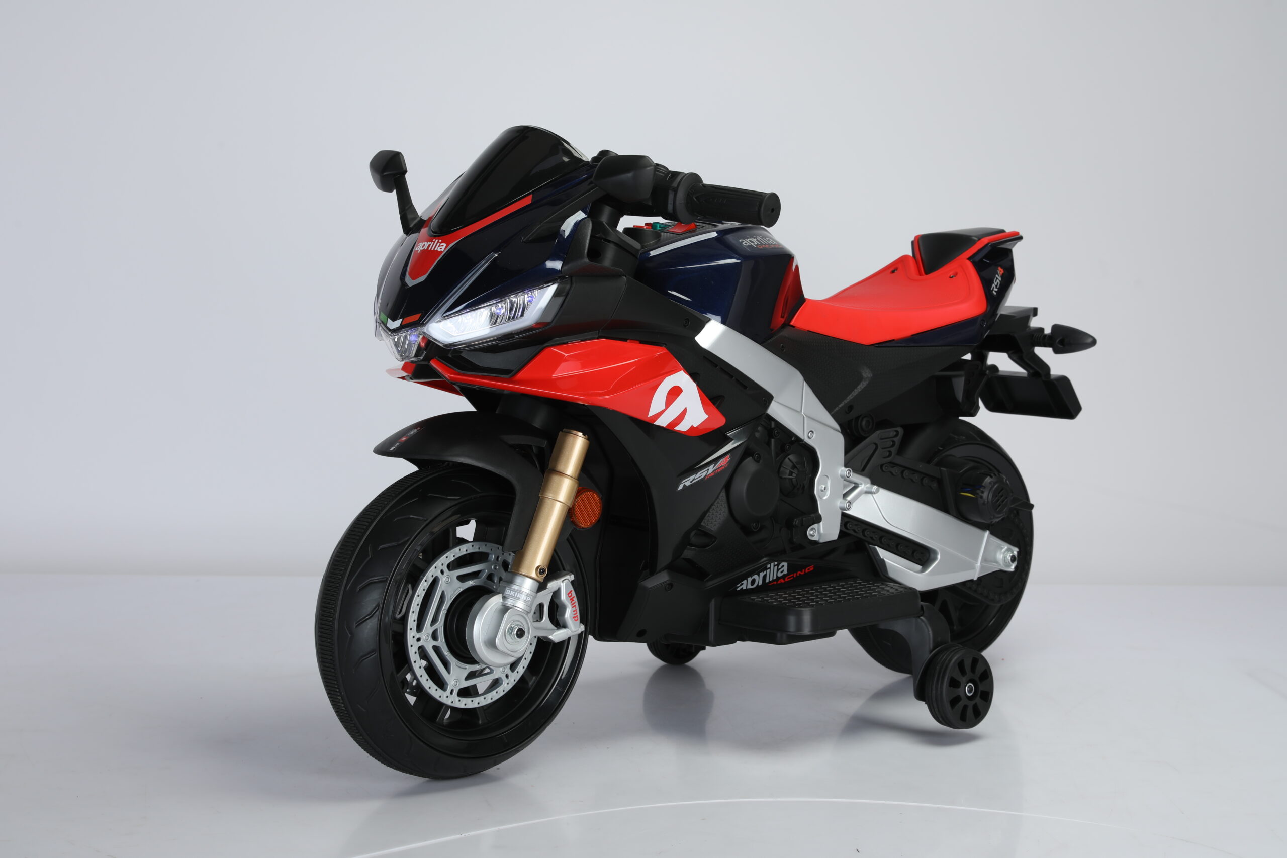 Детский Мотоцикл Moto Aprilia YPC3188 Красно-черный