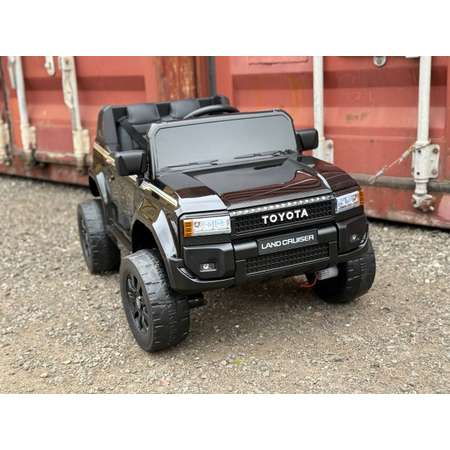 Электромобиль детский с пультом Toyota LC Prado JJ2155 Black
