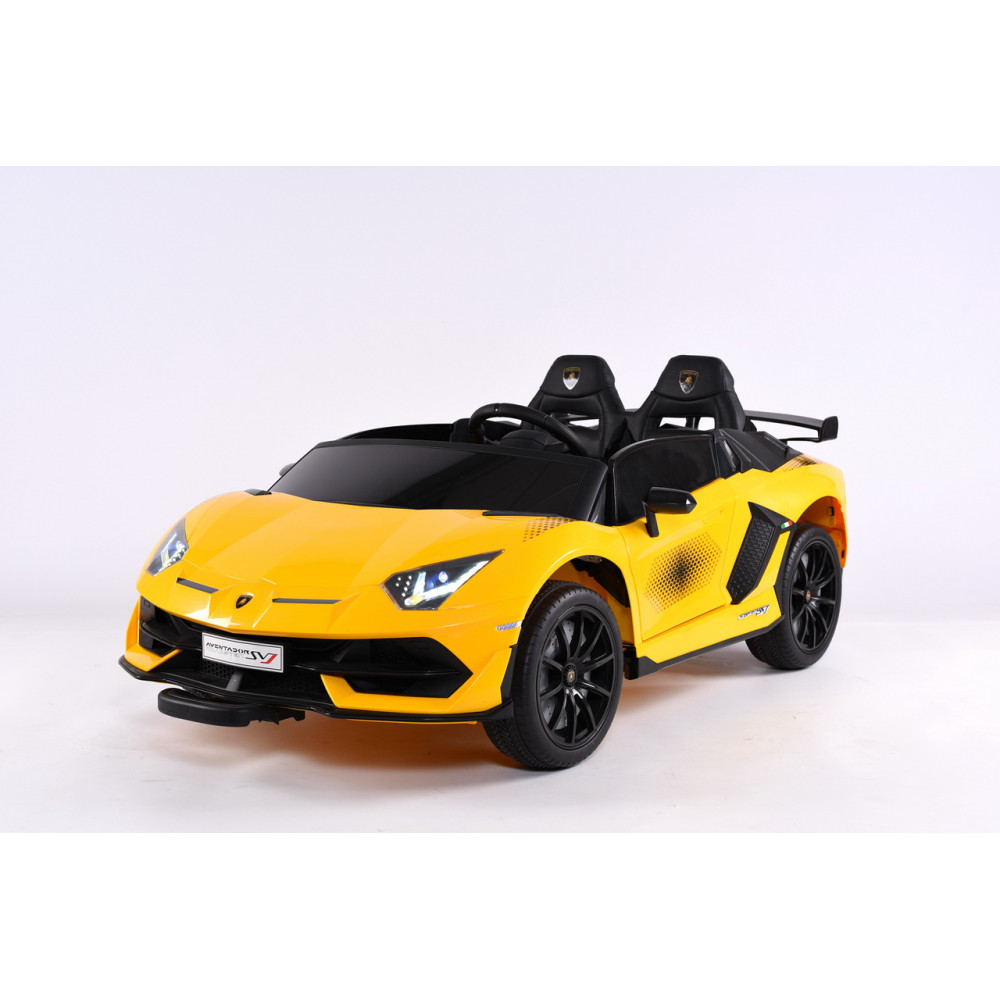 Электромобиль Lamborghini Aventador 019 Желтый
