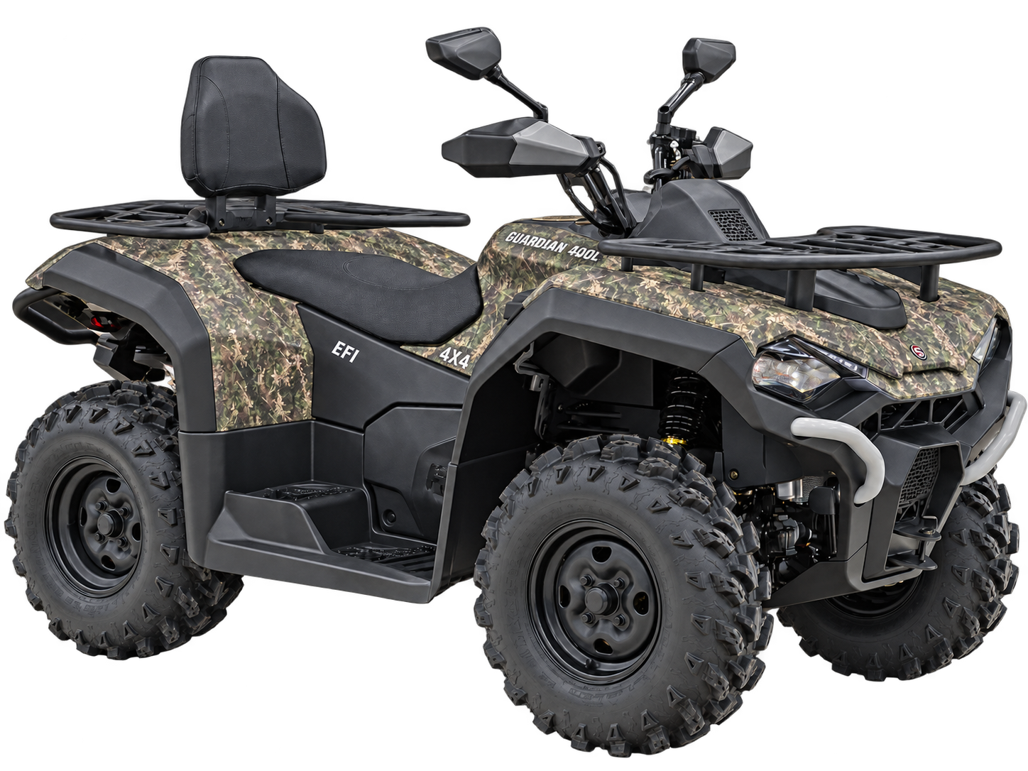 Машинокомплект квадроцикл HISUN GUARDIAN 400 LONG, защитный камуфляж