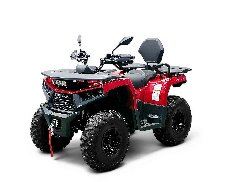 Квадроцикл Bizon YK250 LUX EFI ПТС — красный