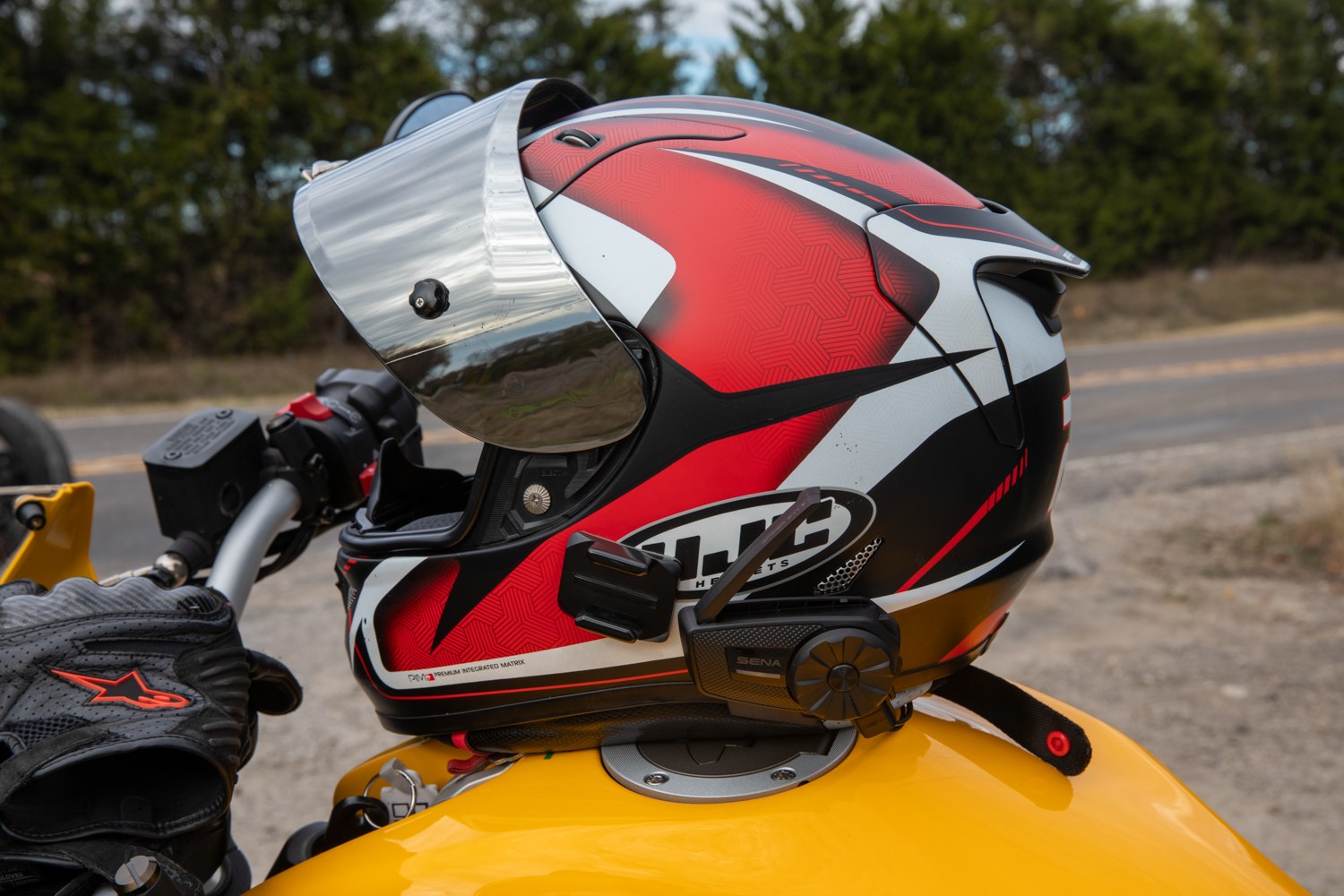 SENA Spider ST1 в использовании